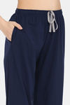Rosaline Serenity Knit Cotton Pyjama Set - Viridian Green — thumbnail 6